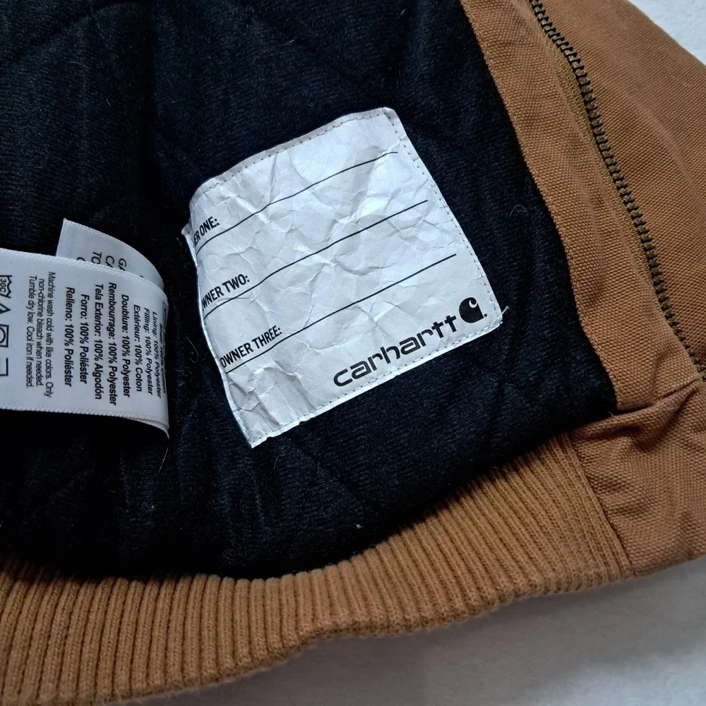 Carhartt canvas hooded